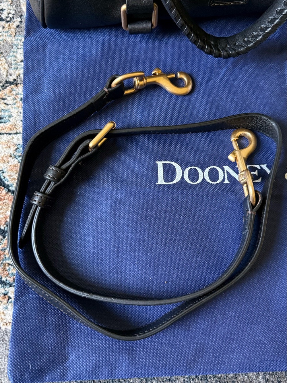 Dooney & Bourke Florentine Satchel in Black Black - Picture 15 of 15